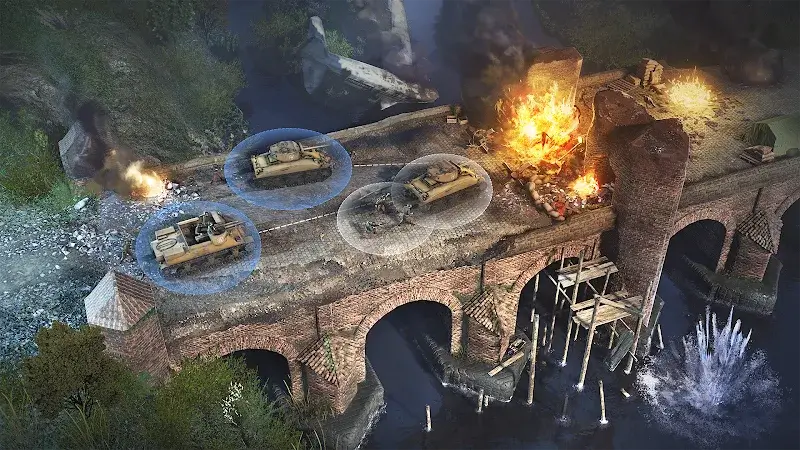 ภาพหน้าจอ World War Armies: WW2 PvP RTS 4