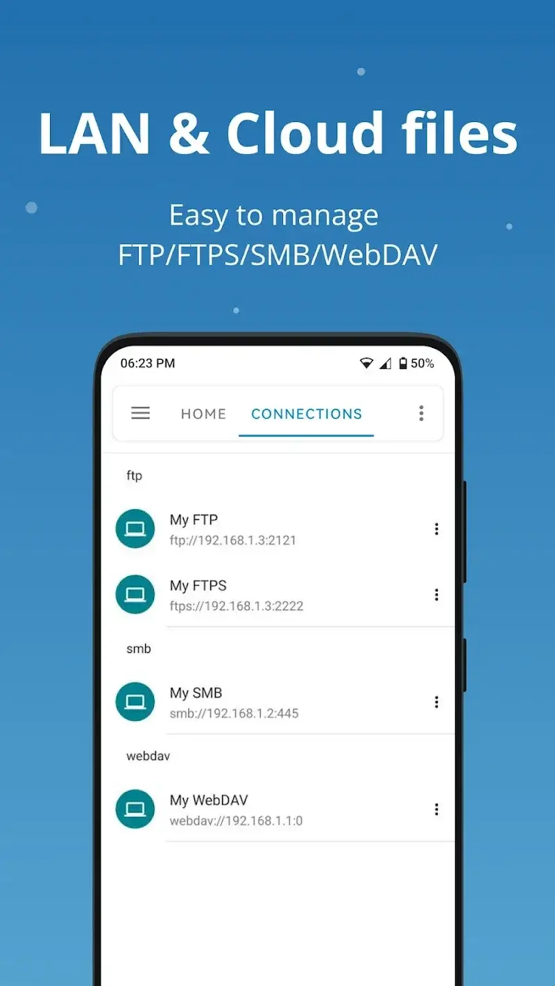 BD File Manager File Explorer captura 4