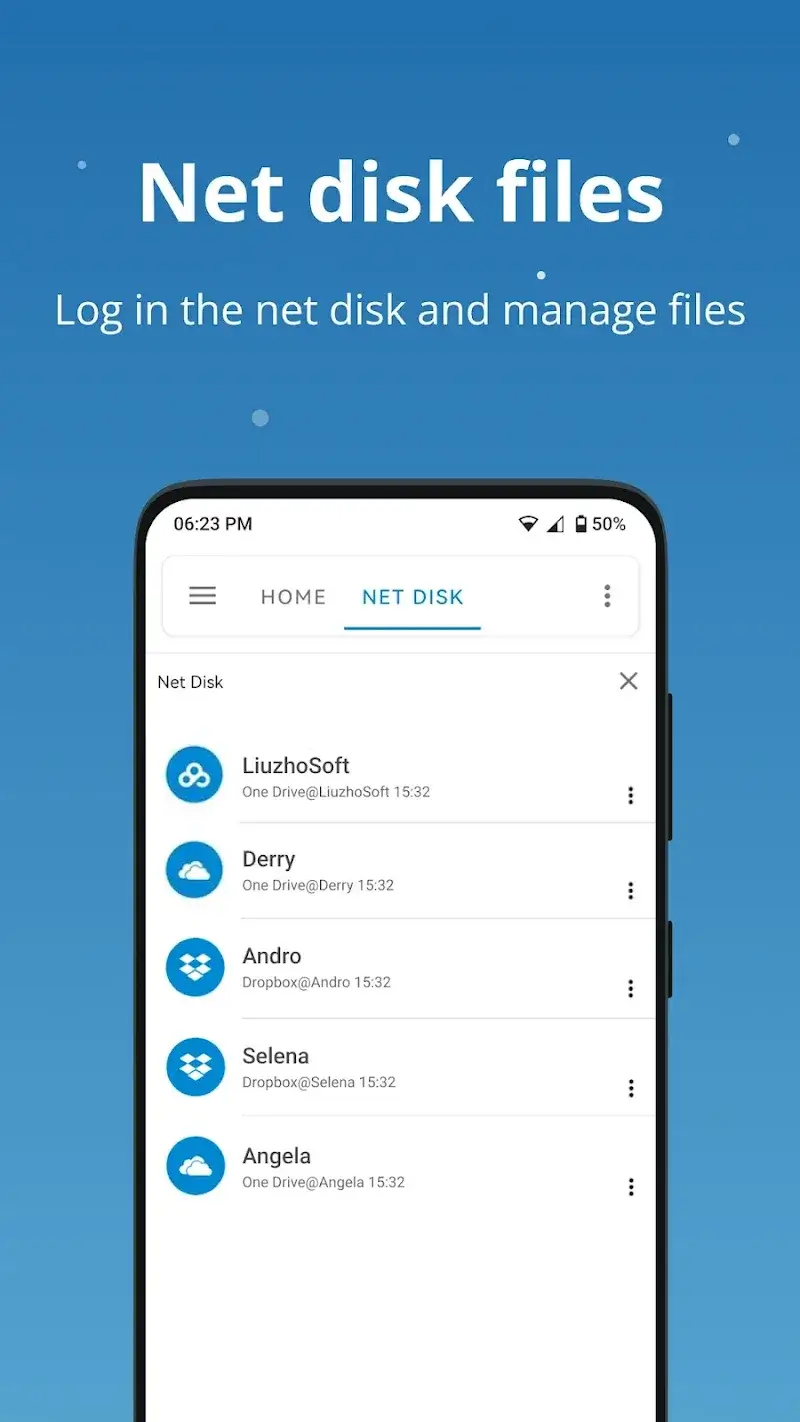 BD File Manager File Explorer captura 3