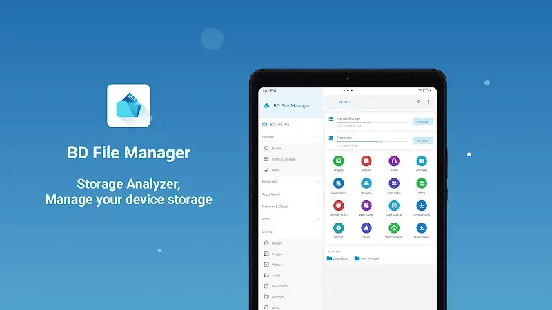 BD File Manager File Explorer captura 6