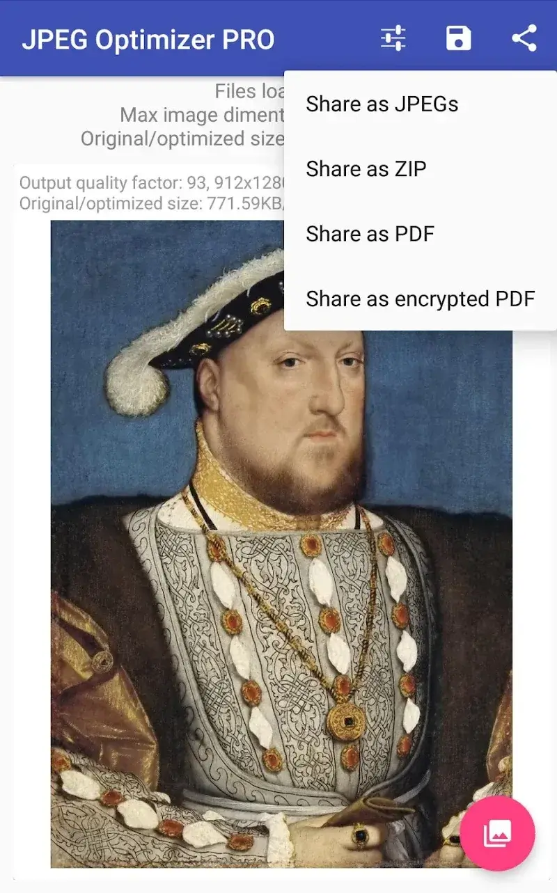 JPEG Optimizer PRO screenshot 2