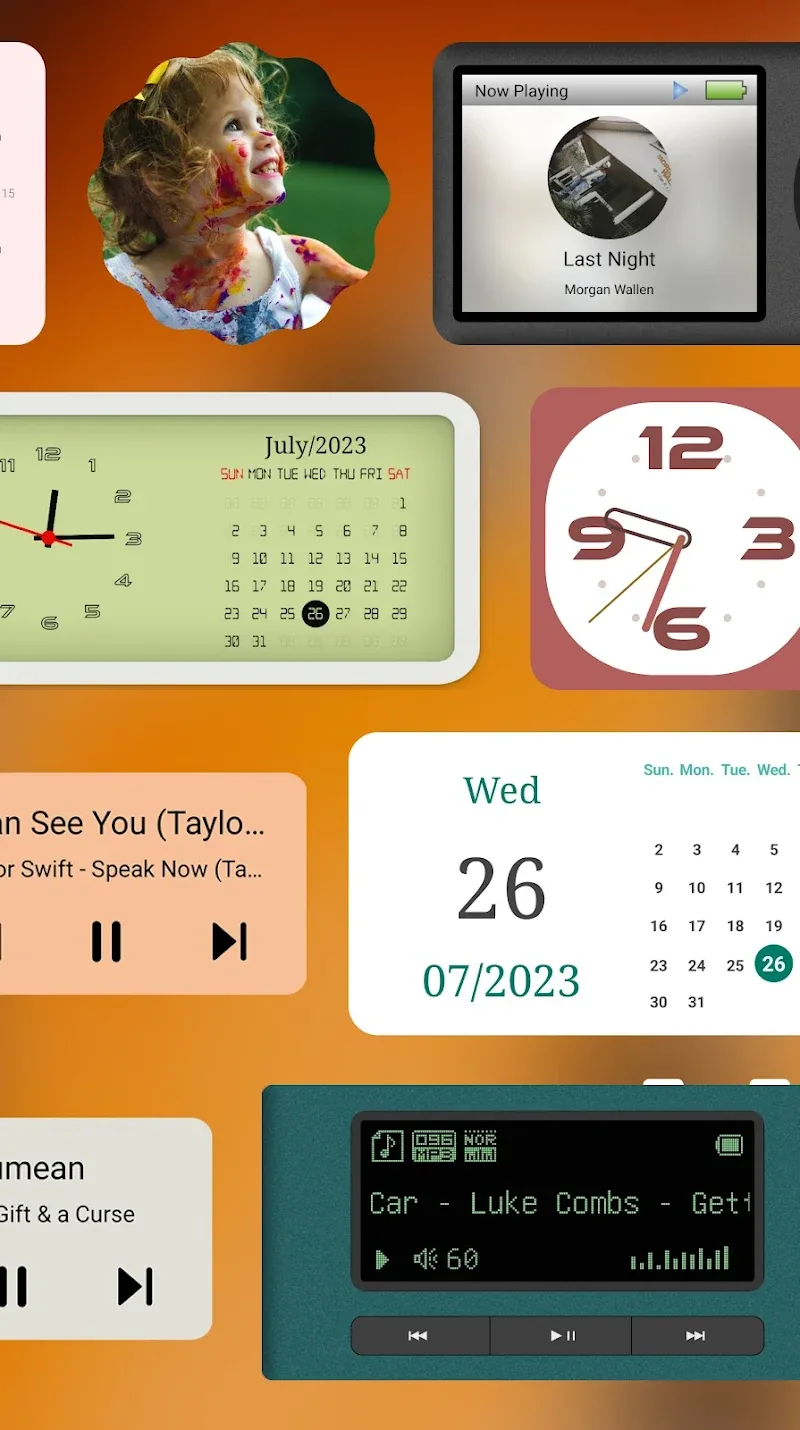 Cuplikan layar Widget 6