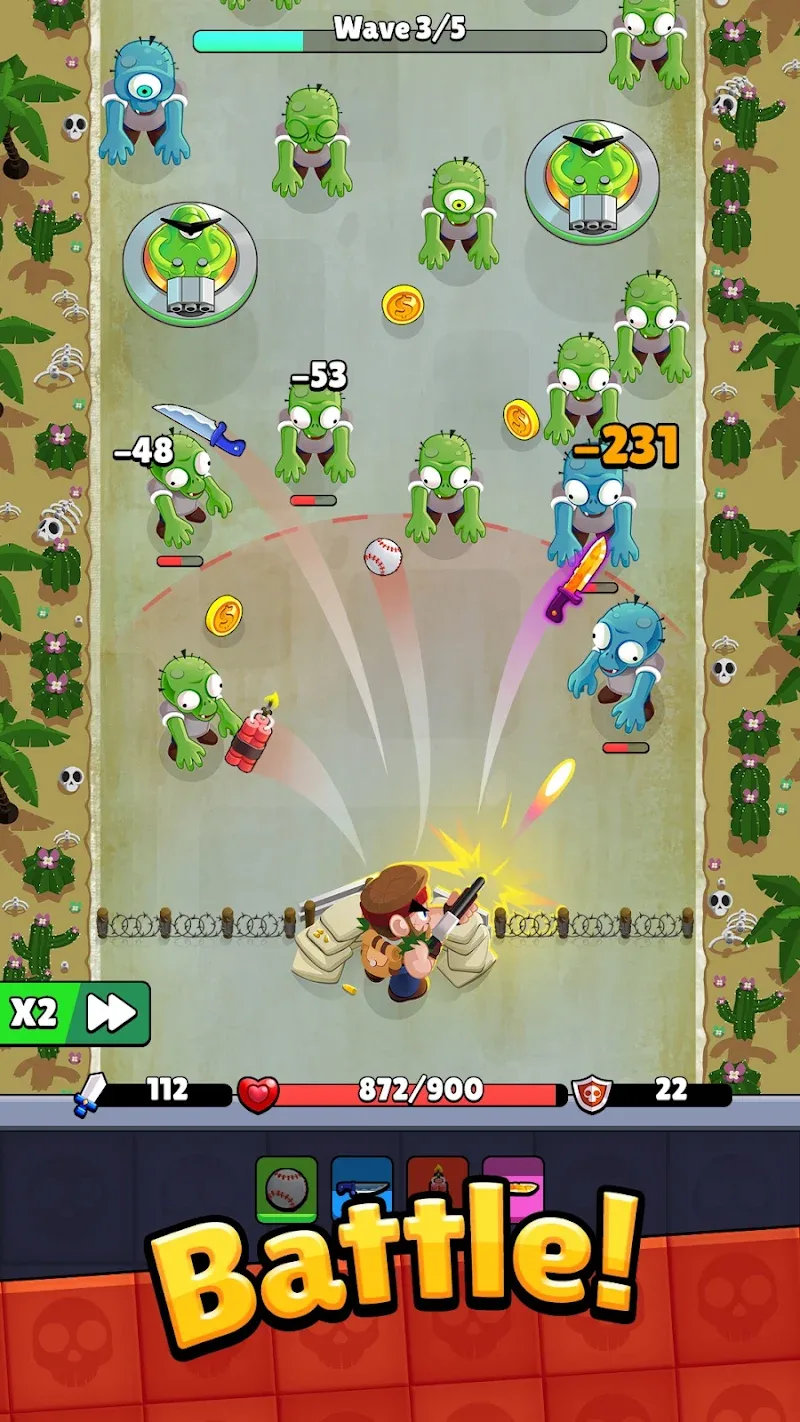 Screenshot 3 di Bagbound Hero