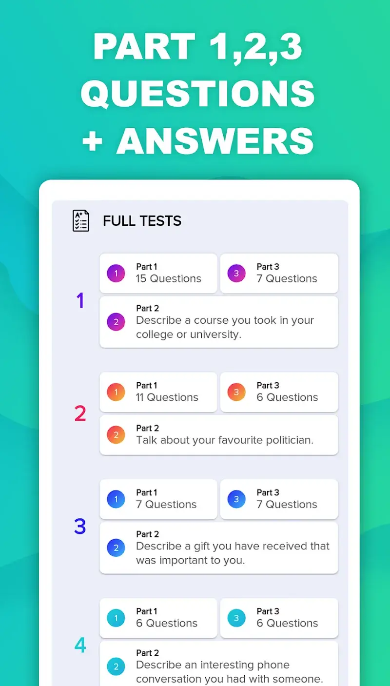 IELTS® Speaking Pro screenshot 3
