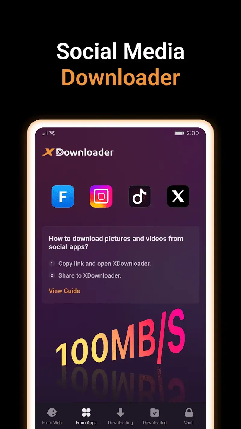 Screenshot 2 von X Downloader