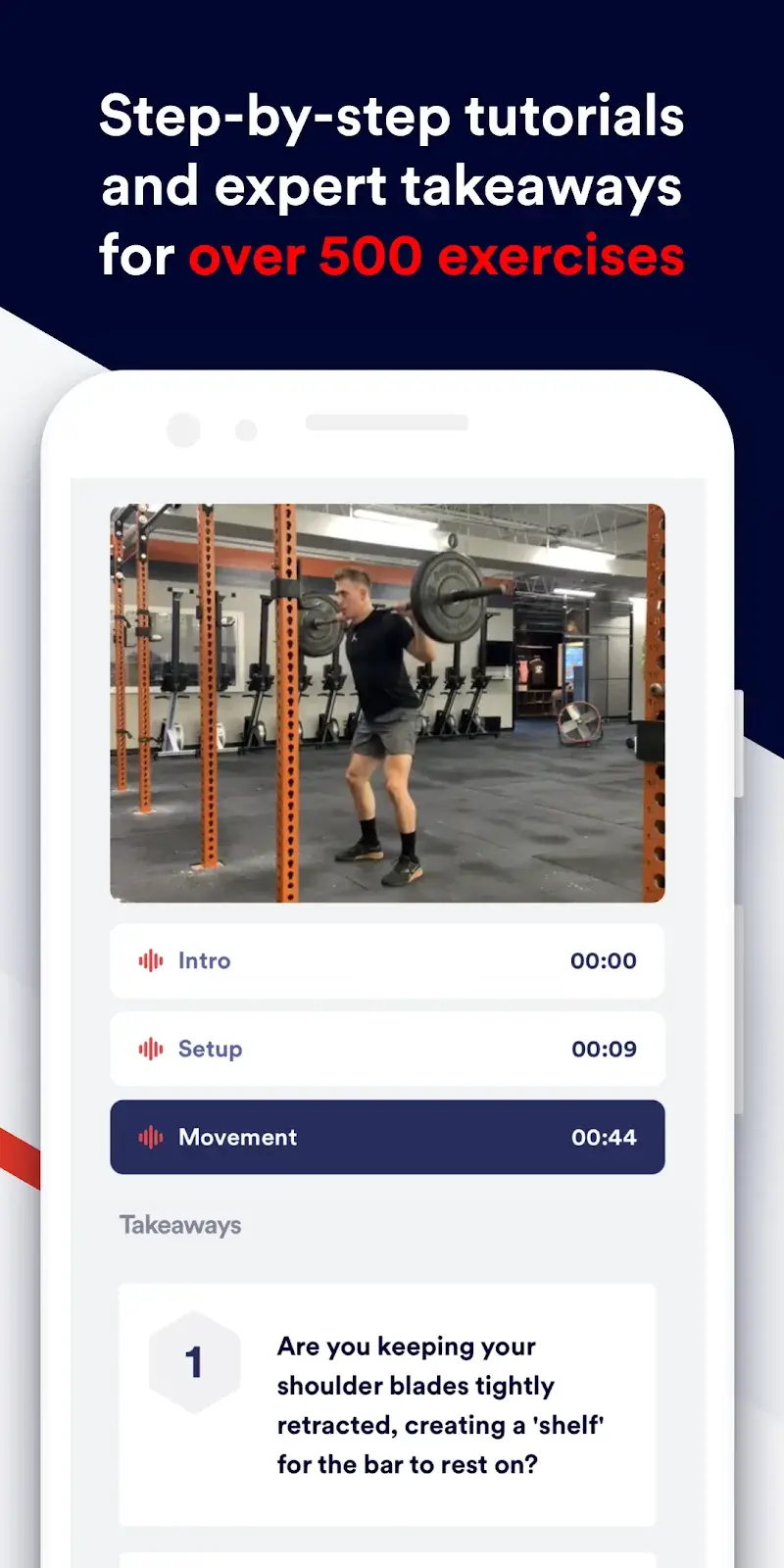 Caliber Strength Training app screenshot 4