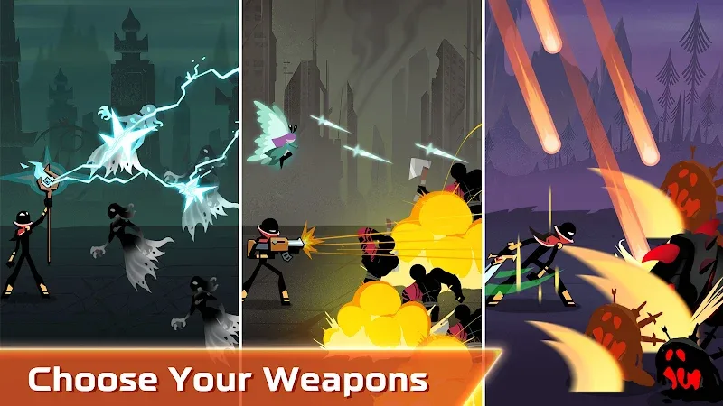 Tangkapan layar Stickman Defense 4