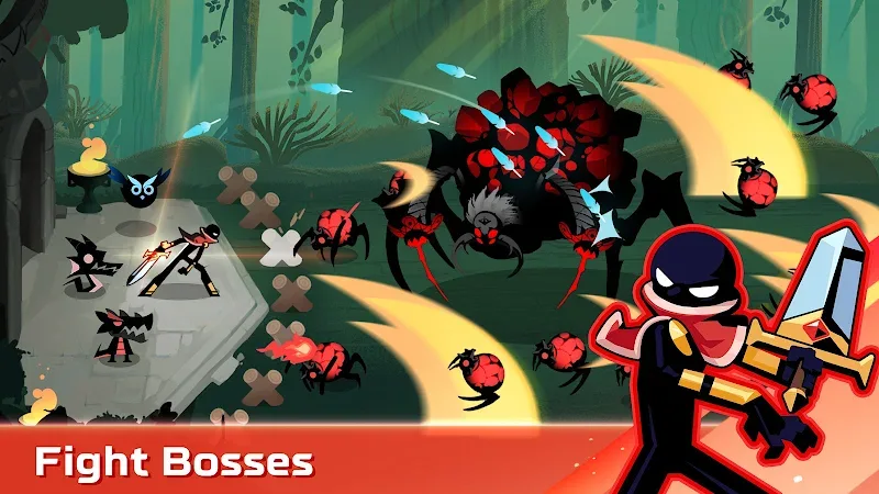 Tangkapan layar Stickman Defense 3