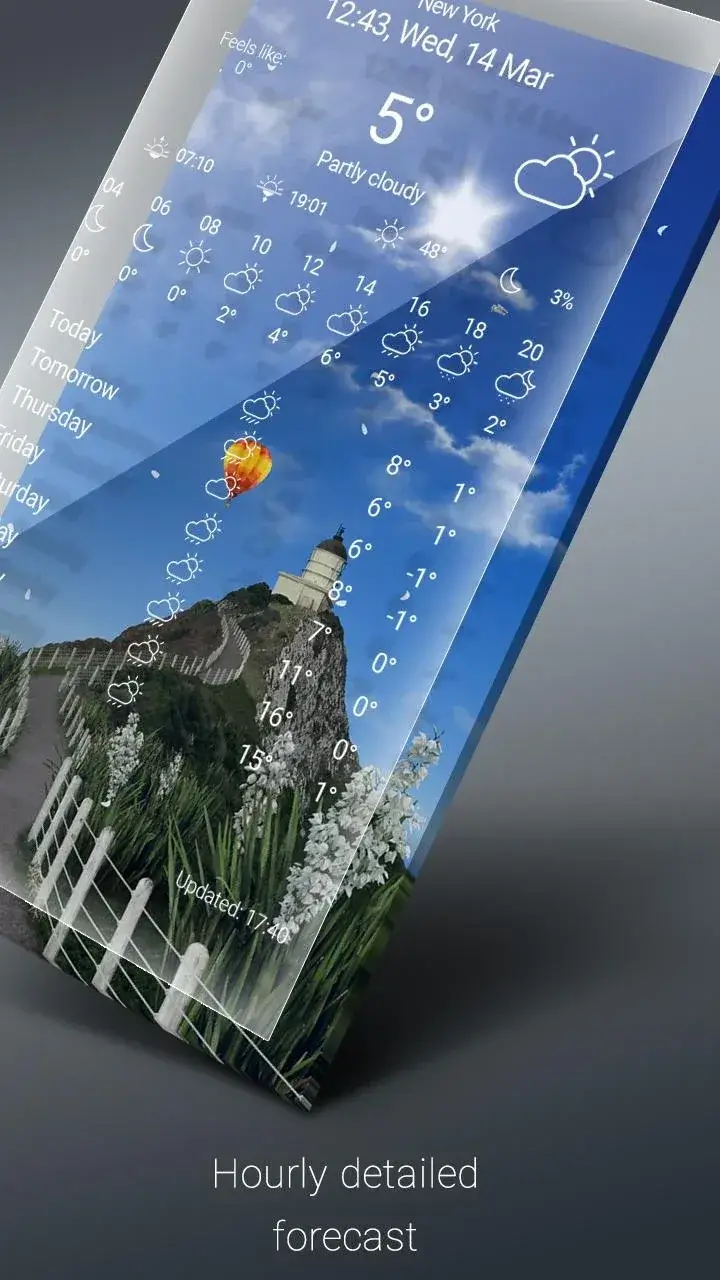 Weather Live Wallpaper screenshot 2