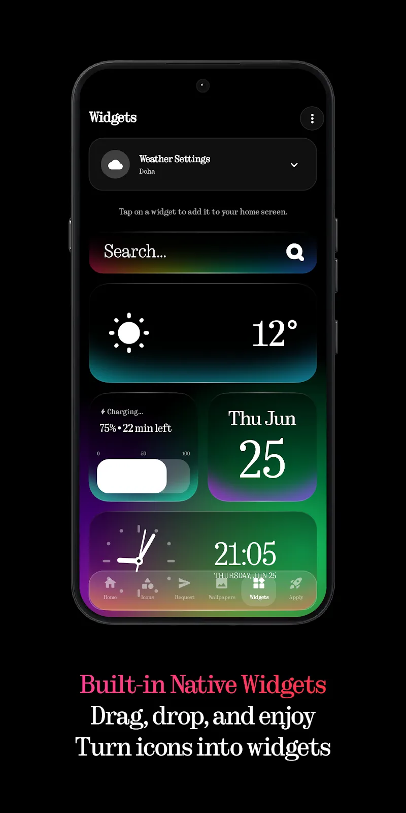 Screenshot Glass 27 Icons 4