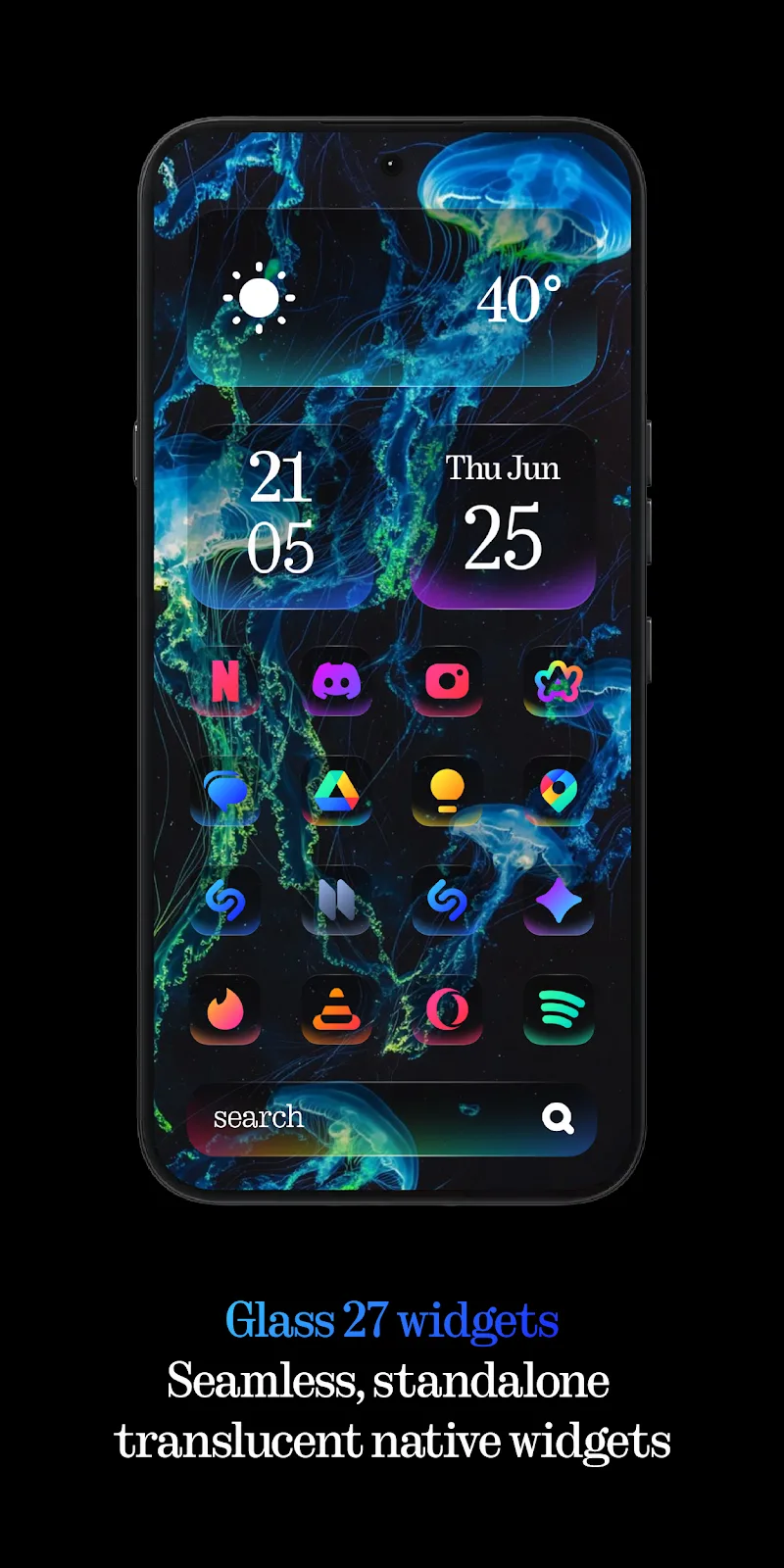 Screenshot Glass 27 Icons 2