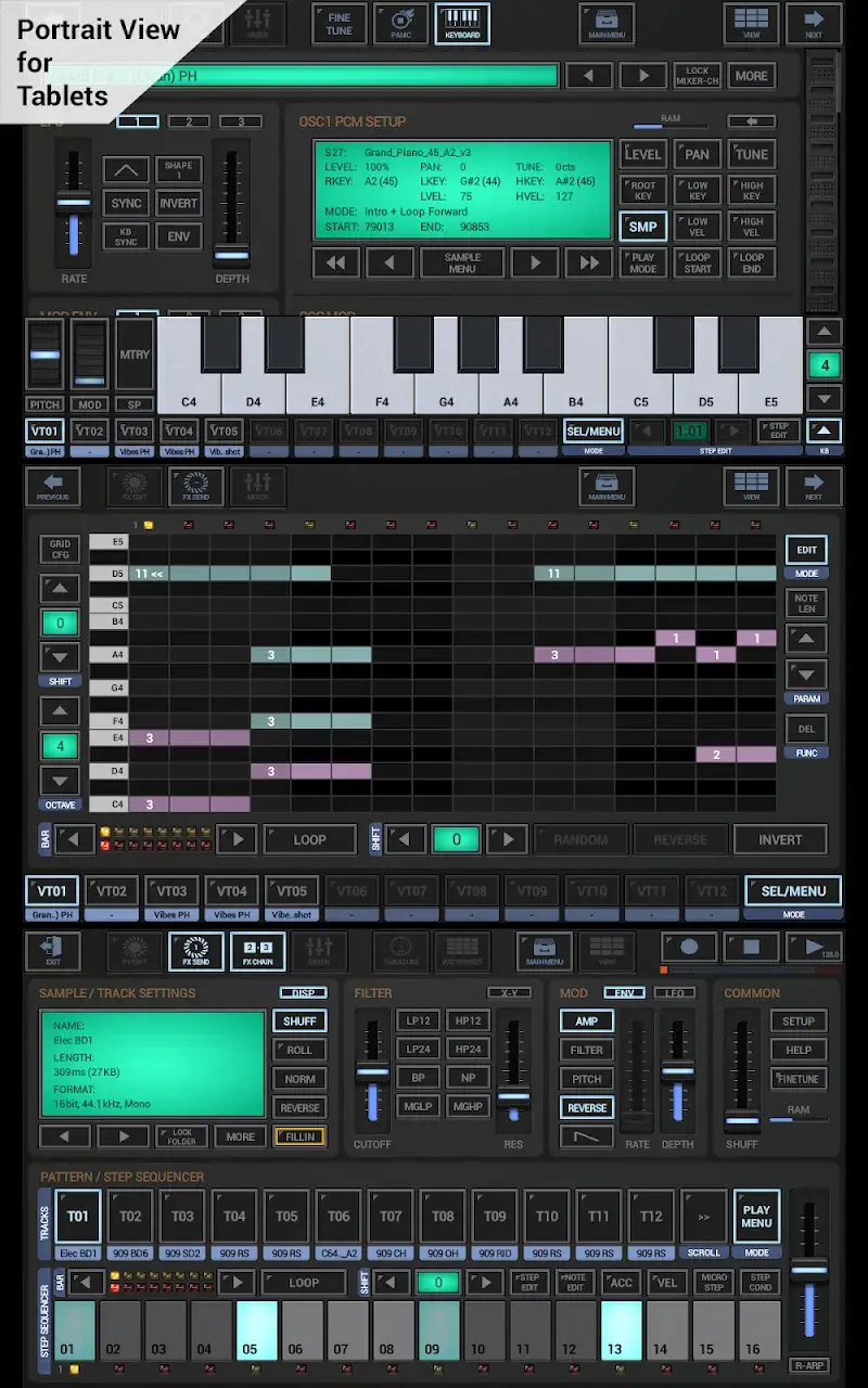 Screenshot 1 di G-Stomper Studio
