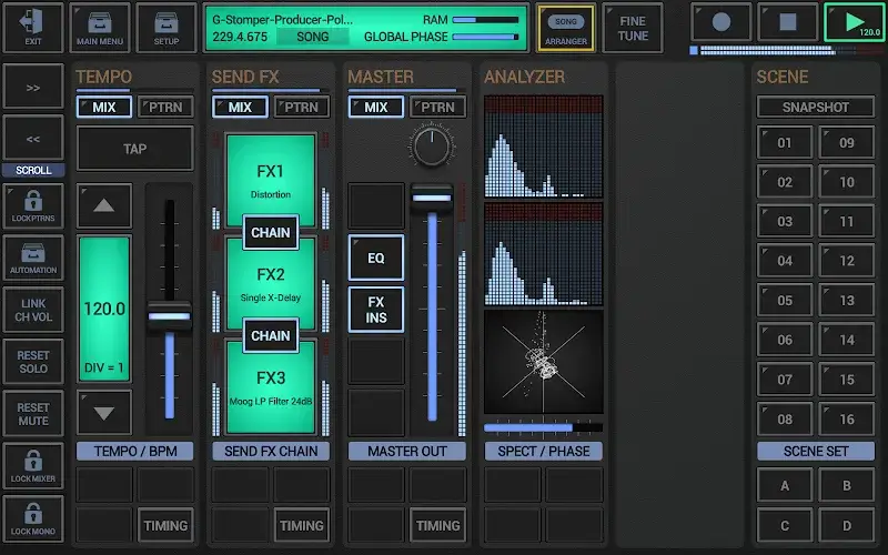 Captura de tela 2 do G-Stomper Producer