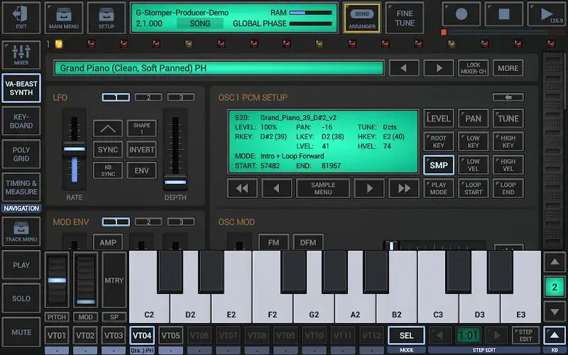 Captura de tela 5 do G-Stomper Producer