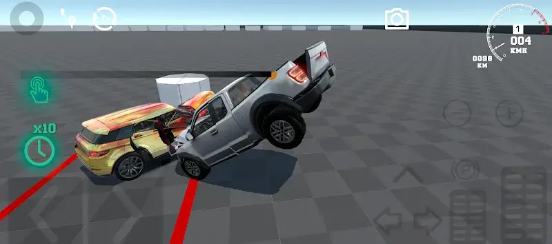Car Crash Simulator FlexicX captura de pantalla 4