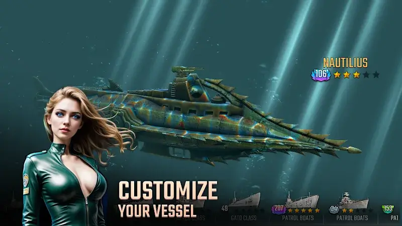 Captura de tela 3 do Uboat Attack