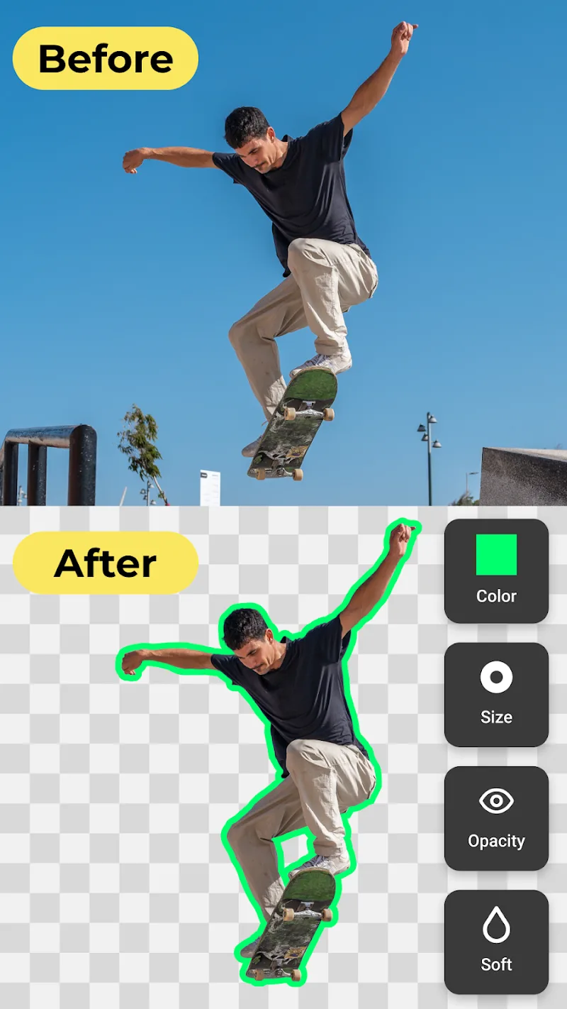 Background Eraser・Photo Editor capture d'écran 4