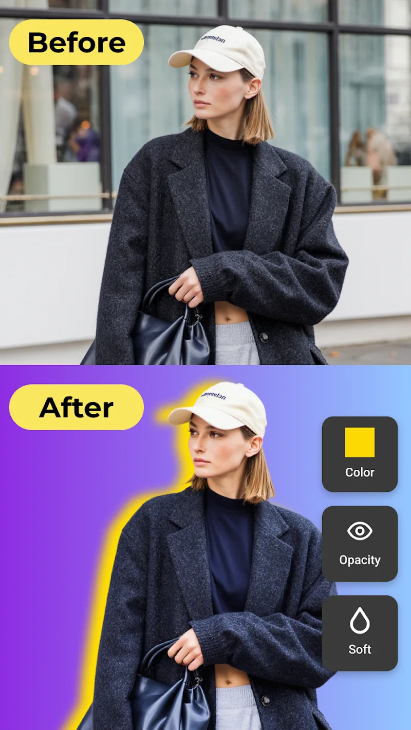 Background Eraser・Photo Editor capture d'écran 6