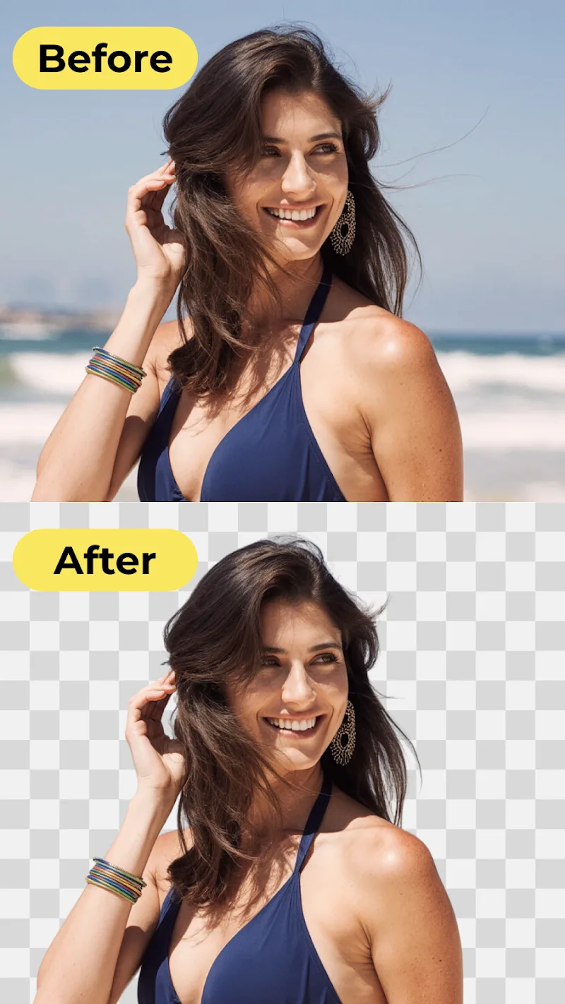 Background Eraser・Photo Editor capture d'écran 2