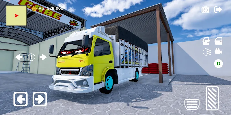 BR Truck Simulator Indonesia – Capture d'écran 6