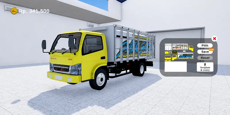 BR Truck Simulator Indonesia – Capture d'écran 3