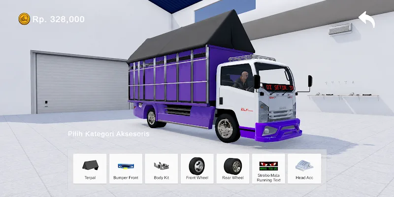 BR Truck Simulator Indonesia – Capture d'écran 5