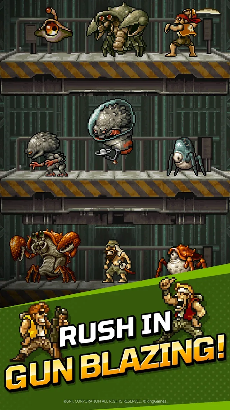 Captura de tela 3 do METAL SLUG RUSH