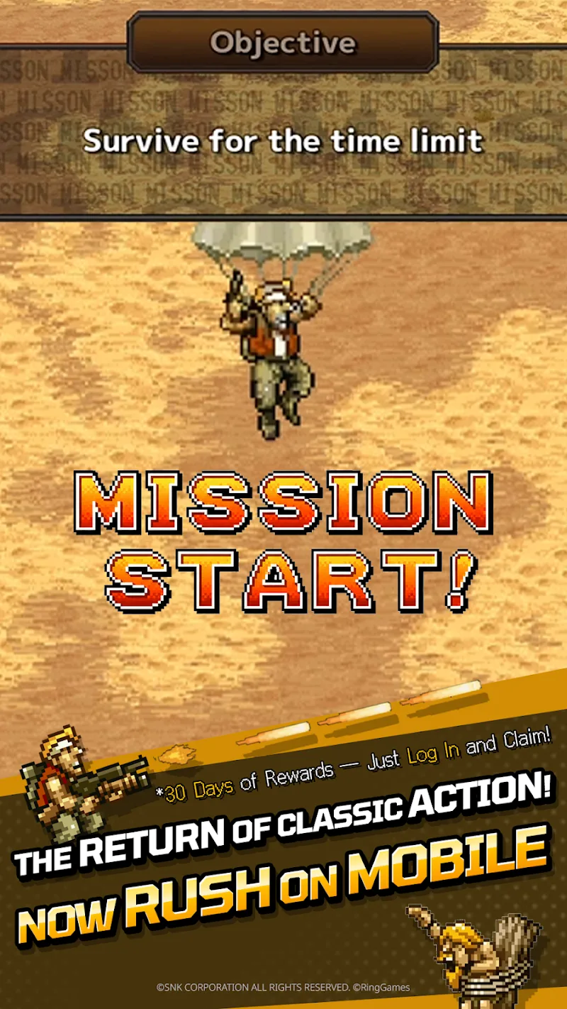 Captura de tela 1 do METAL SLUG RUSH