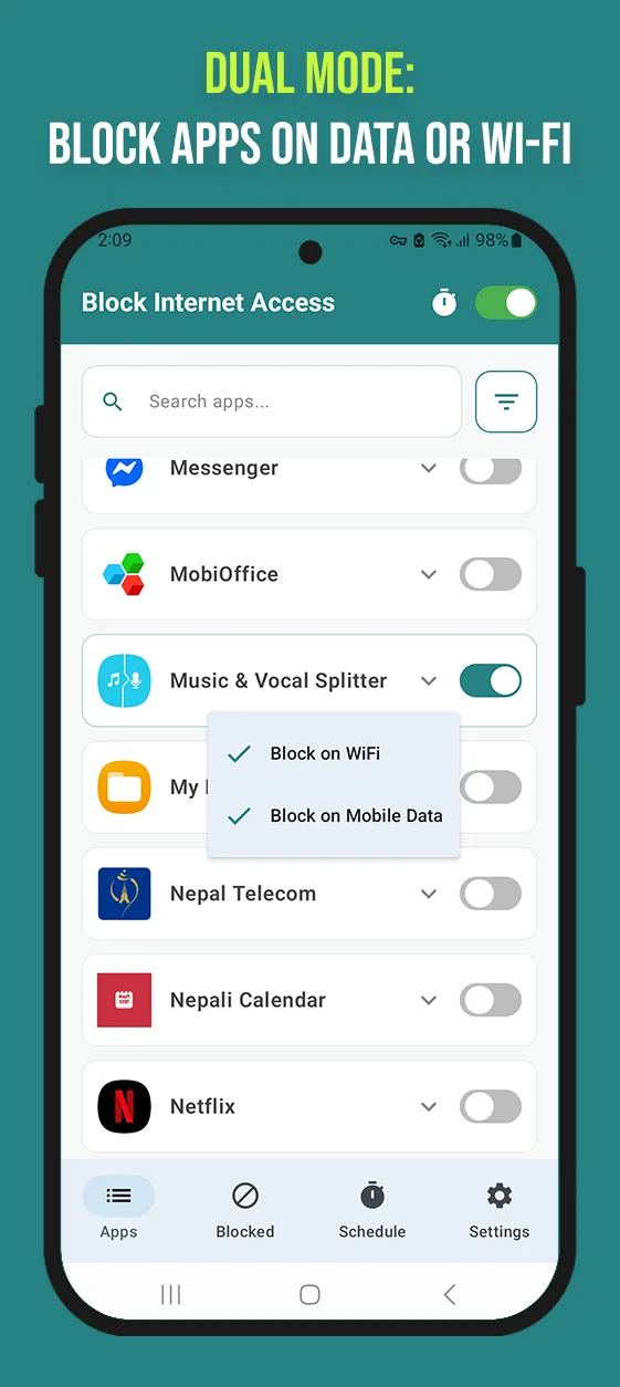 Tangkapan layar 1 dari NoNet