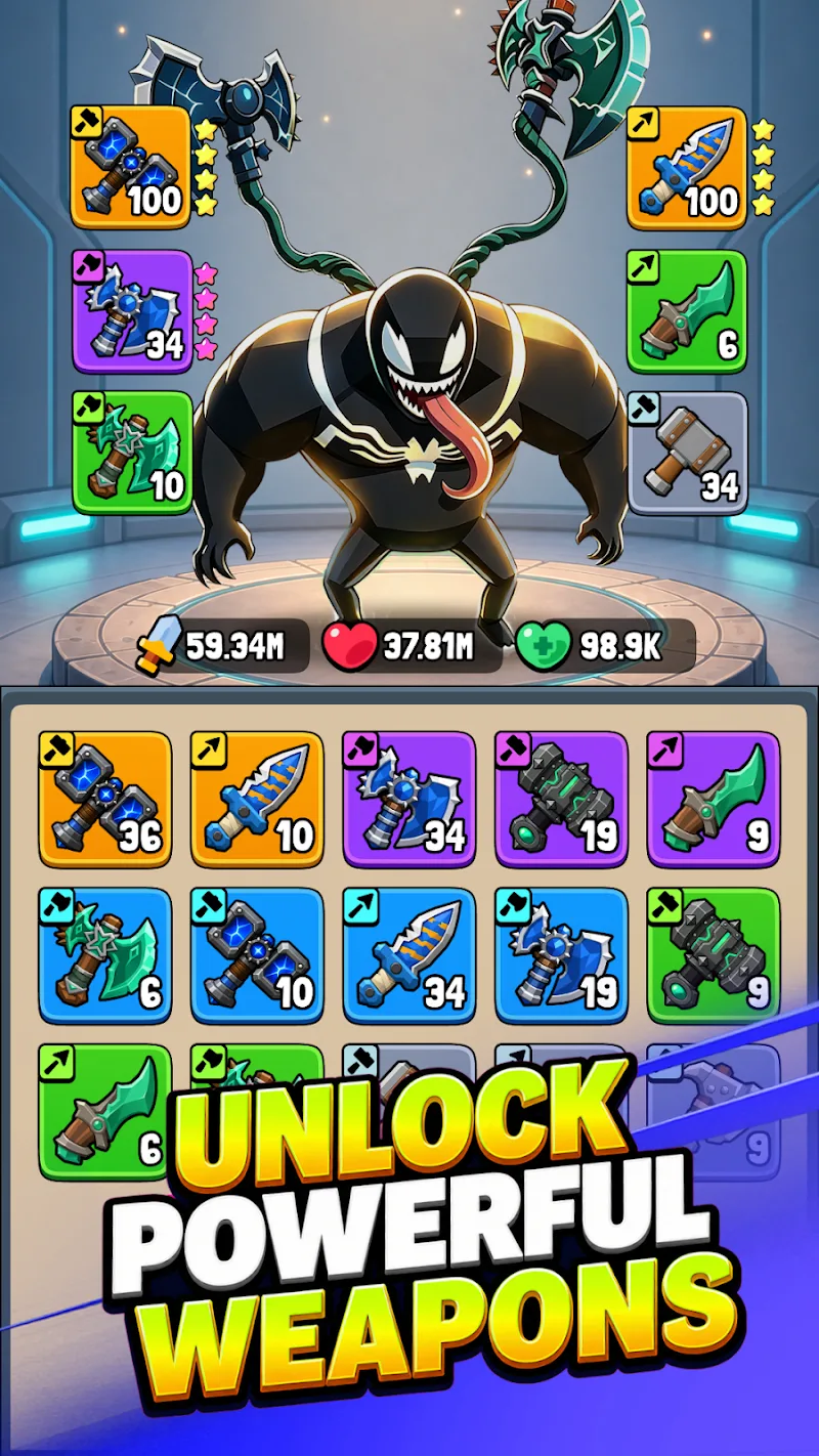 ภาพหน้าจอ Dark Hunter - Hunter Hero RPG 2