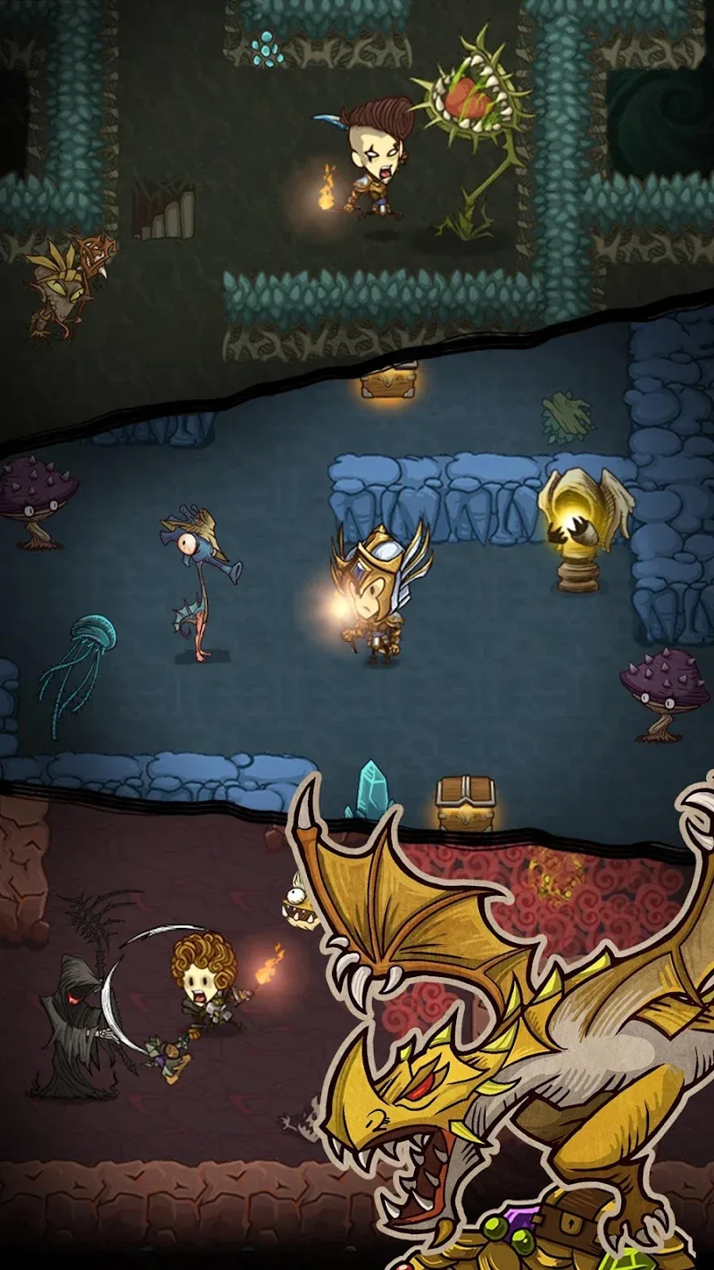 Tangkapan layar The Greedy Cave 2