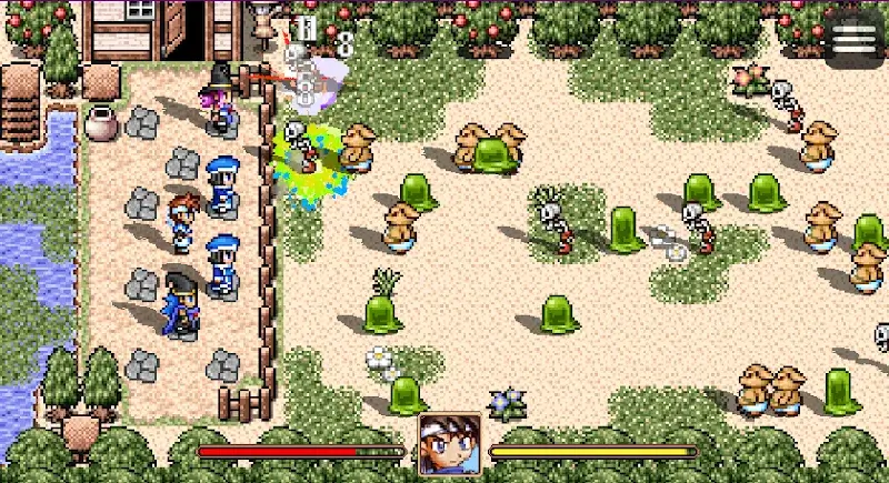 Idle Village Heroes Td screenshot 2