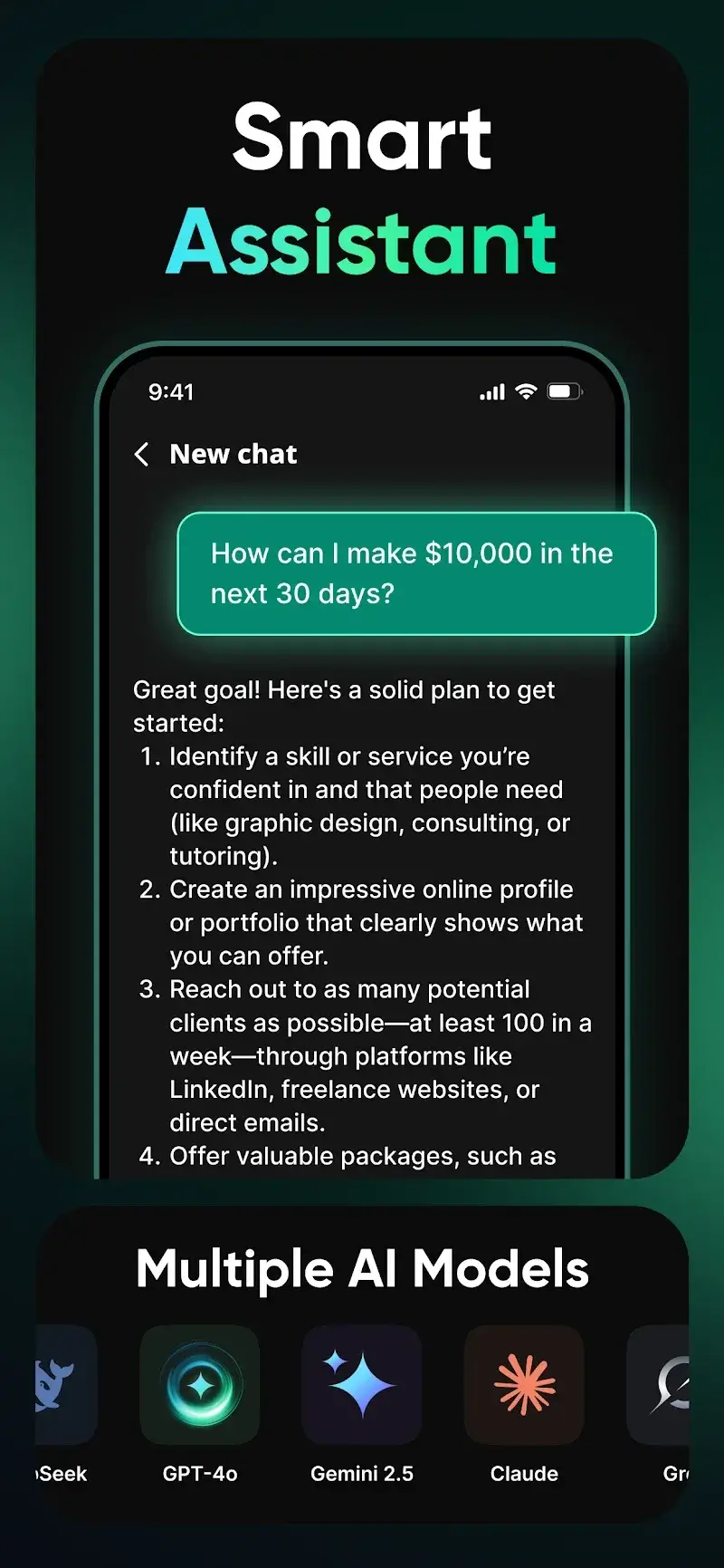 Chatbot IA - Chat & Ask AI capture d'écran 2