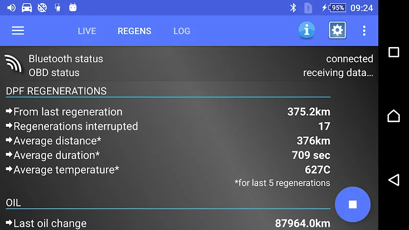 DPF Monitor screenshot 6