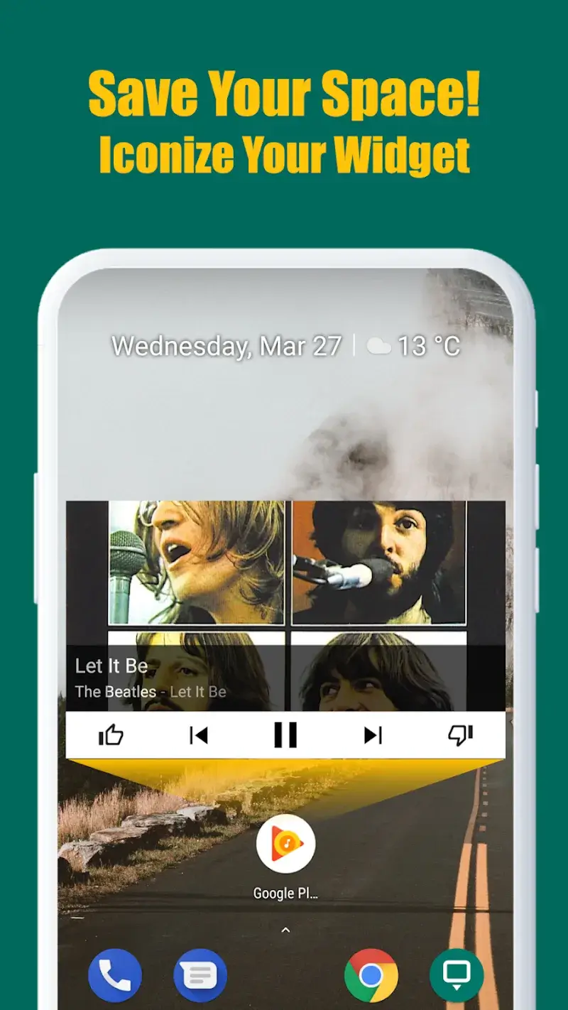Tangkapan layar Popup Widget 1