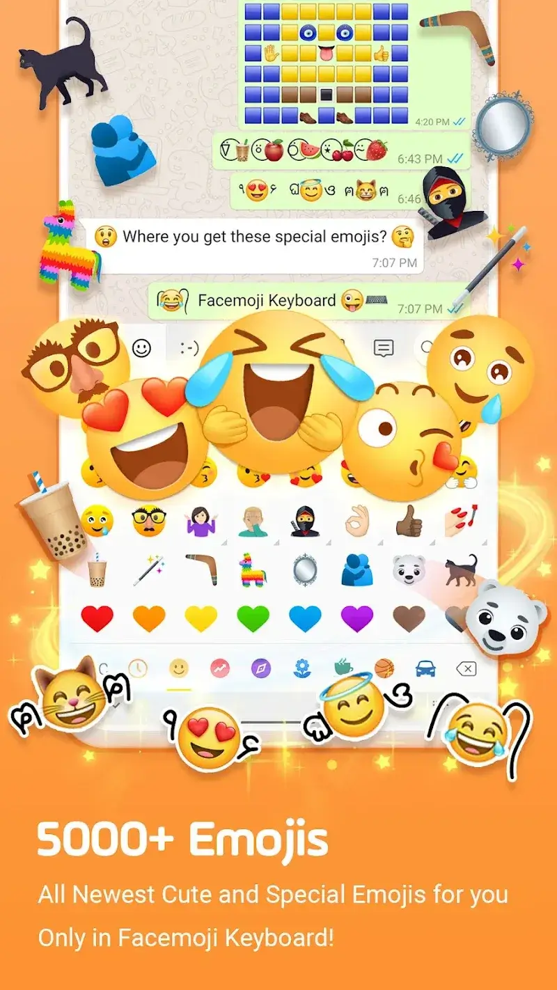 Facemoji Keyboard Screenshot 3