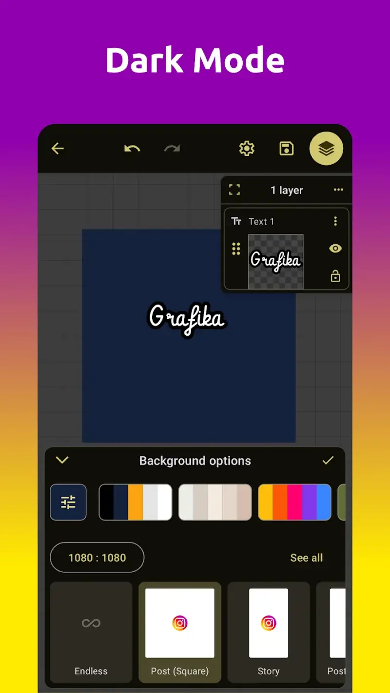 Grafika 앱 스크린샷 6