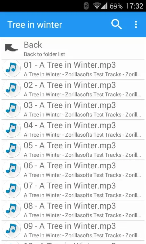 Music Folder Player Full Screenshot 4