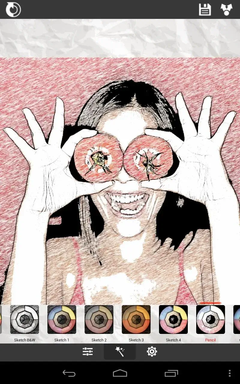Captura de tela 1 do Sketch Me! Pro
