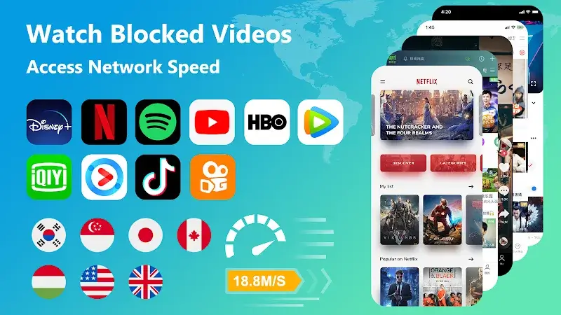 Screenshot 4 di Free VPN Super