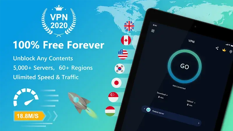 Screenshot 6 di Free VPN Super