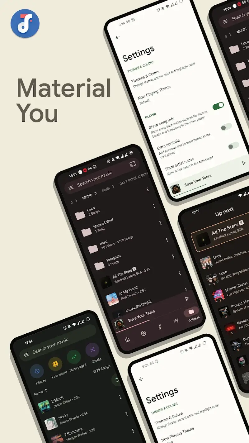 Oto Music app preview 1