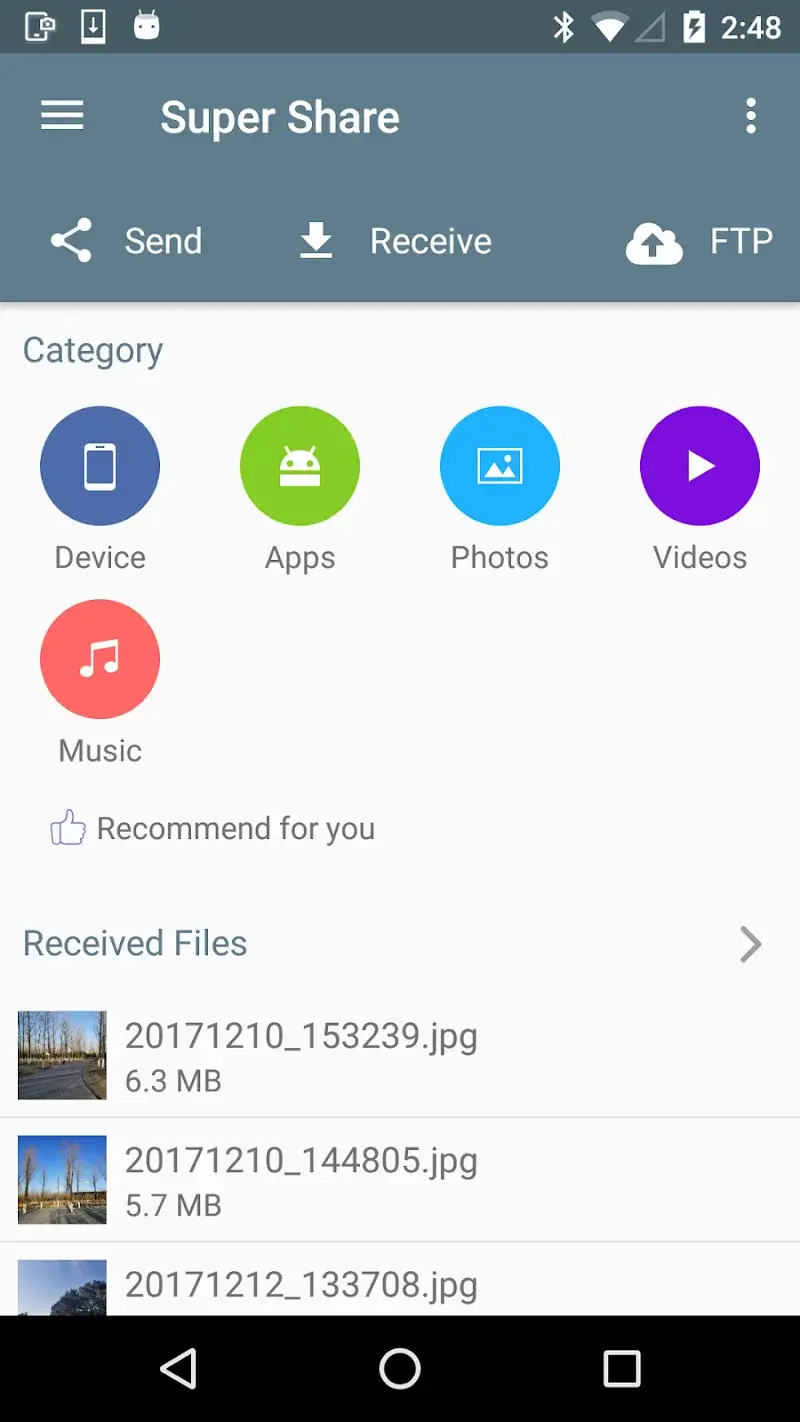 Easy Share v1.5.24 APK - Capture d'écran 1