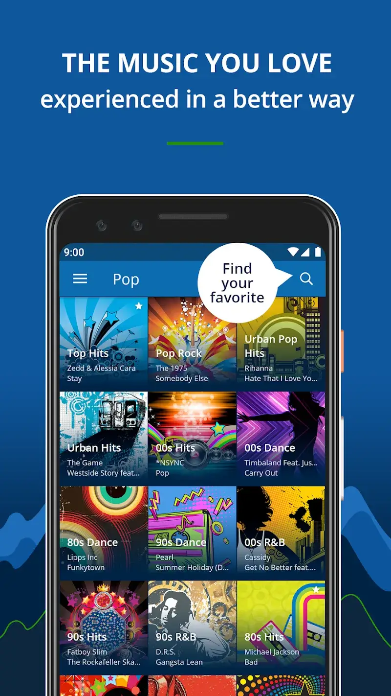 Tangkapan layar RadioTunes 3