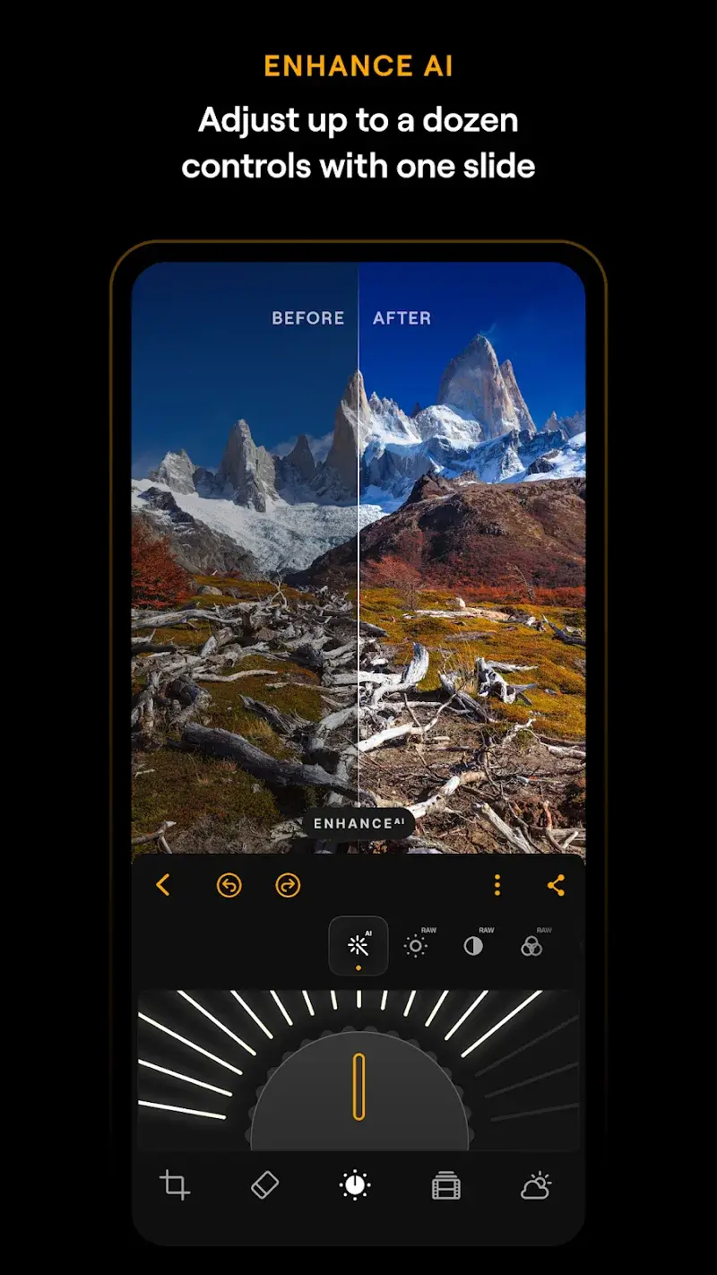 Luminar: Photo Editor captura de tela 1