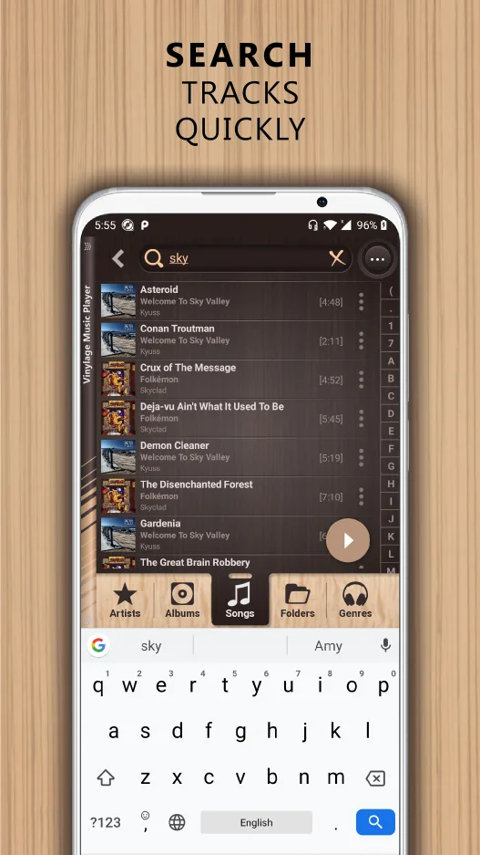 Capture d'écran Vinylage Audio Player 4