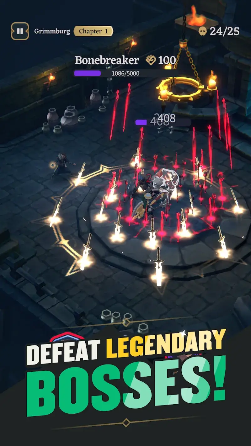 Idle Dungeon Raiders - ภาพหน้าจอ 3