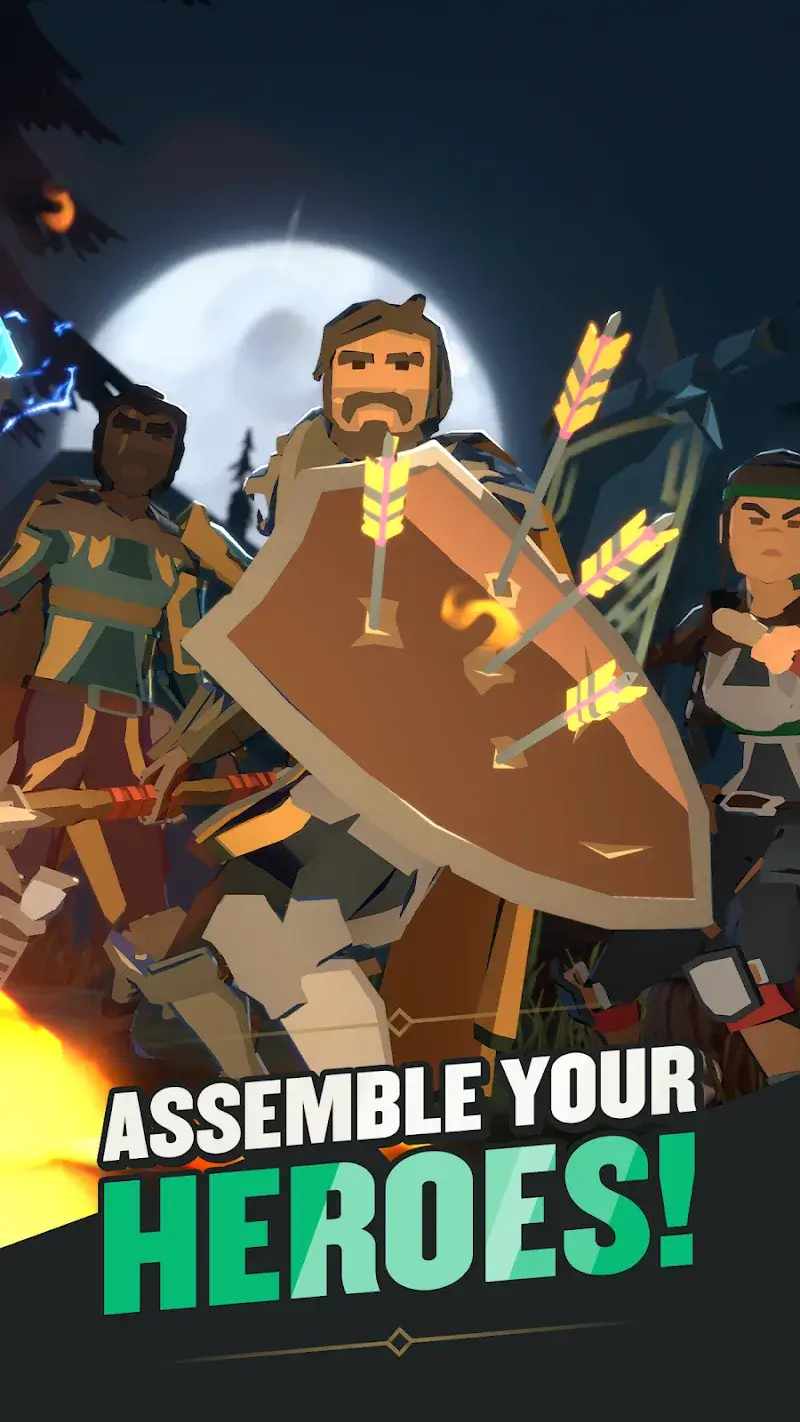 Idle Dungeon Raiders - ภาพหน้าจอ 1