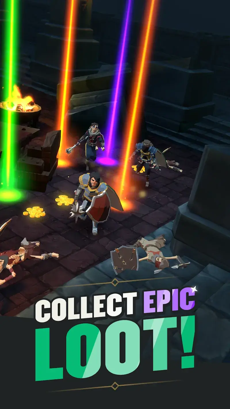 Idle Dungeon Raiders - ภาพหน้าจอ 4