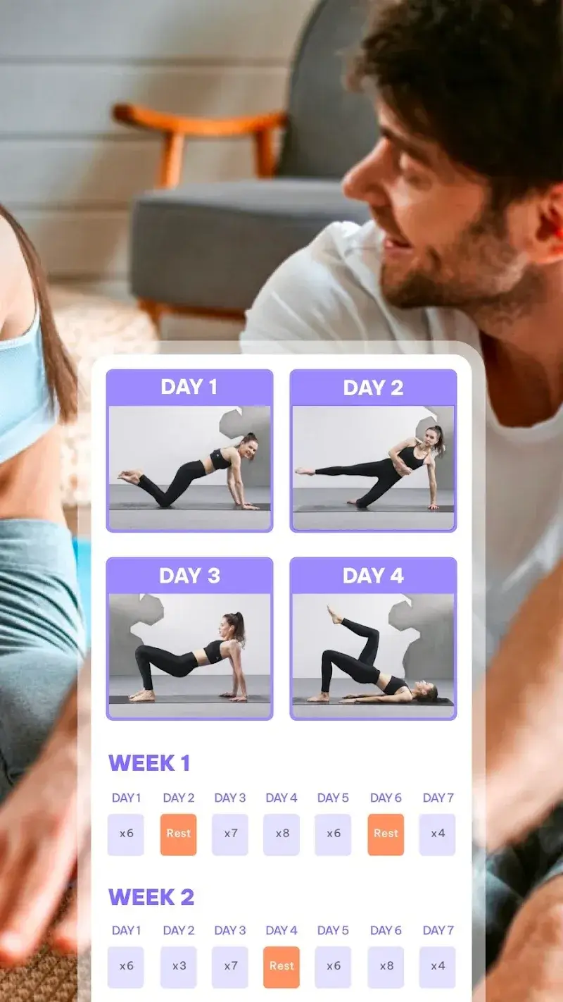ภาพหน้าจอ Daily Yoga: Yoga for Fitness 2